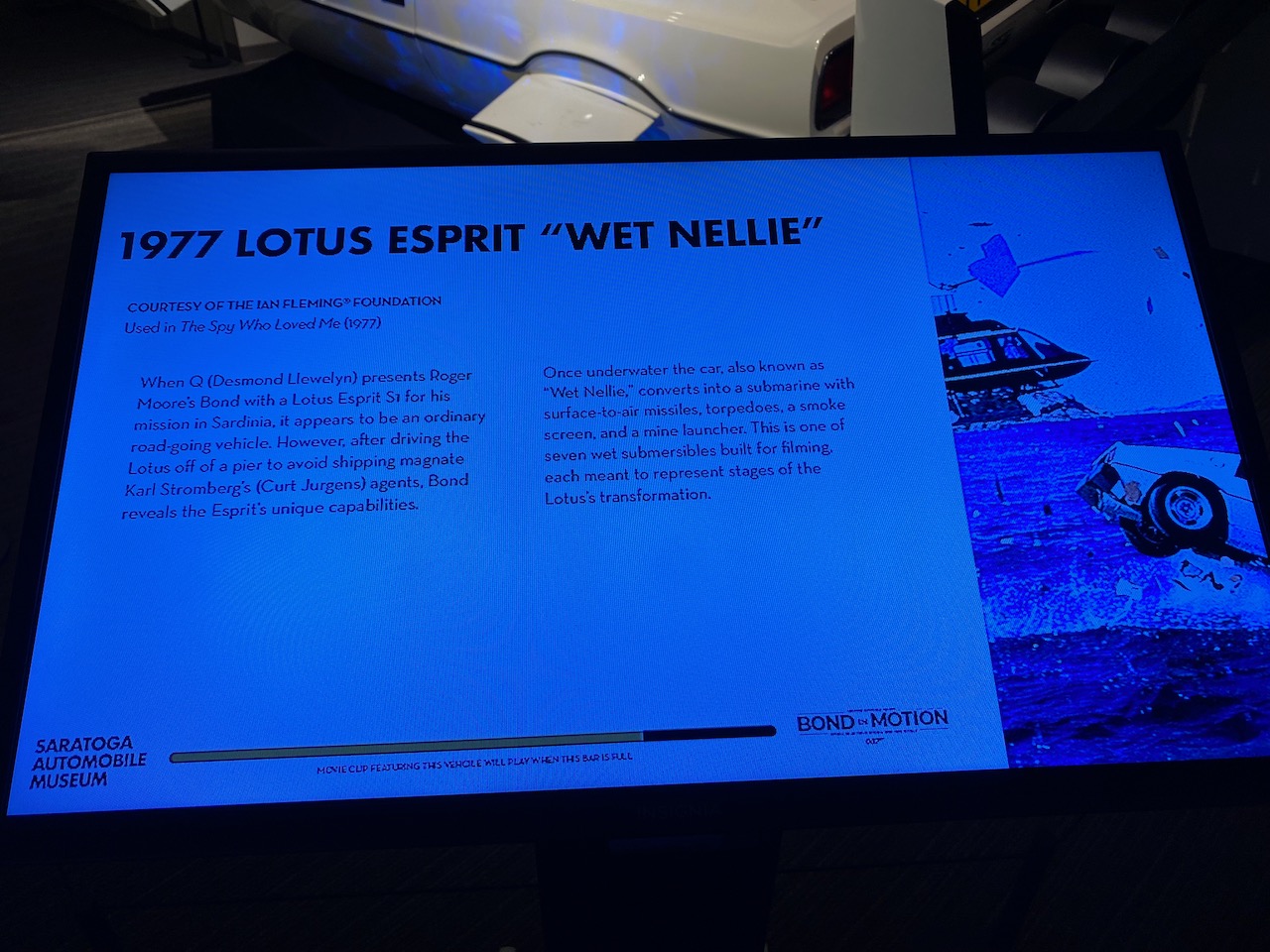 saratoga spa - 1977 lotus esprit sign